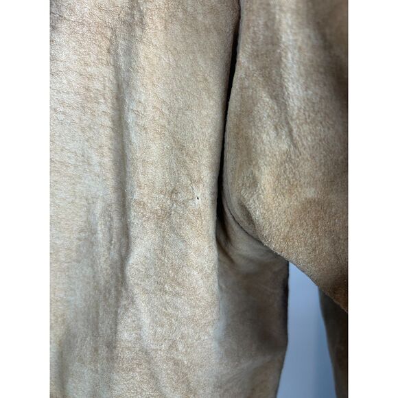 Vintage Compagnie Internationale Express Suede Jacket Bomber Leather L - Picture 9 of 14